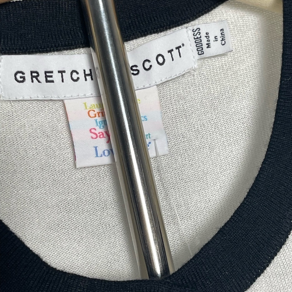 Gretchen Scott | Cherry on Top Short Sleeve Cardigan Sweater Old Money Classic - Picture 5 of 10